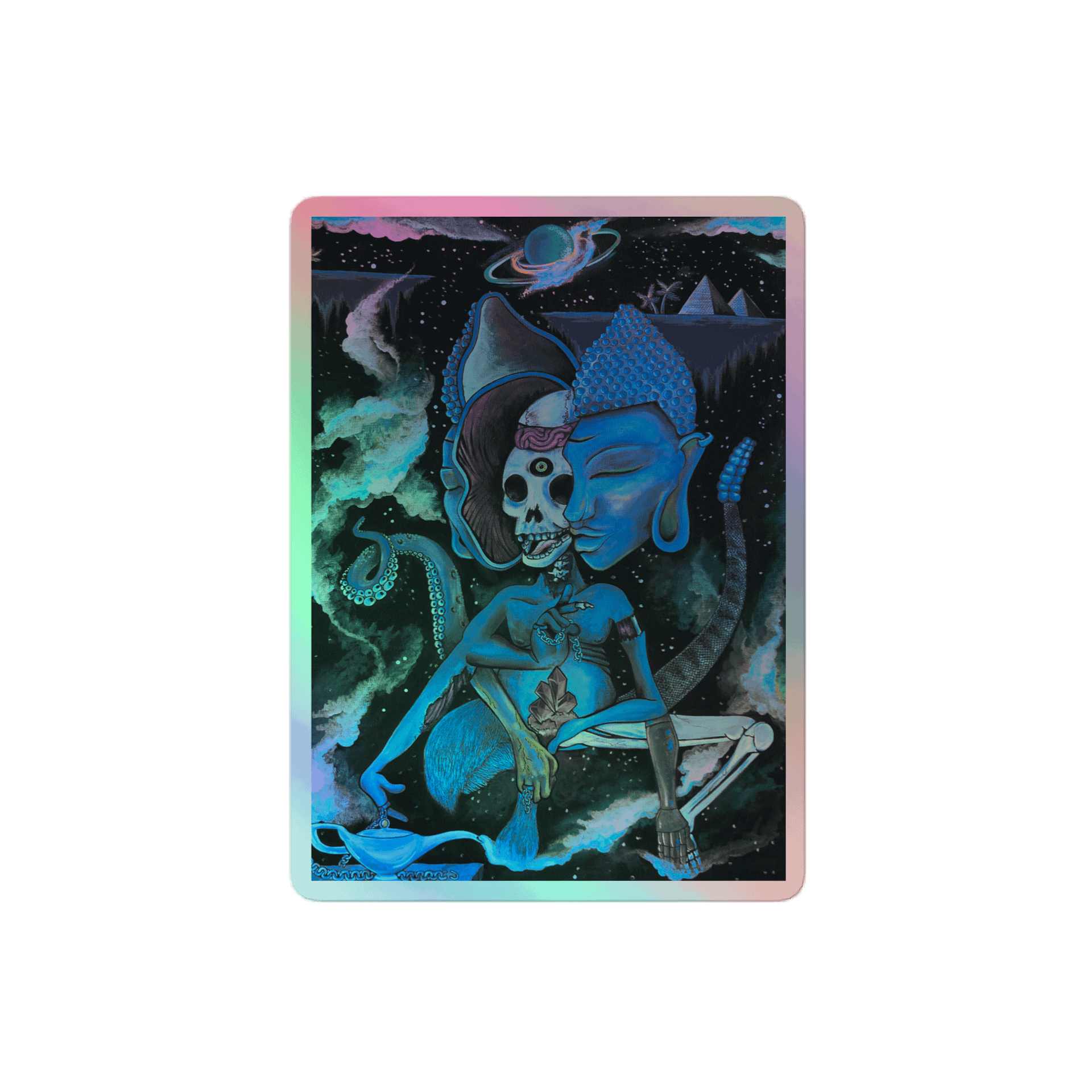 4" Holographic Inertia Sticker product image (1)