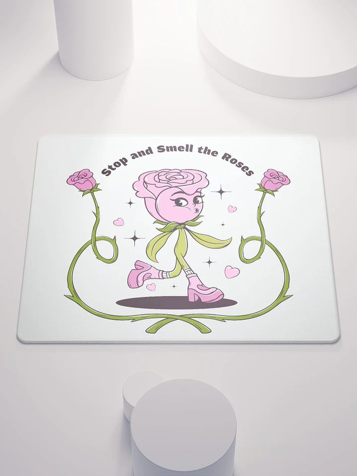 Stop and Smell the Roses Mousepad product image (1)