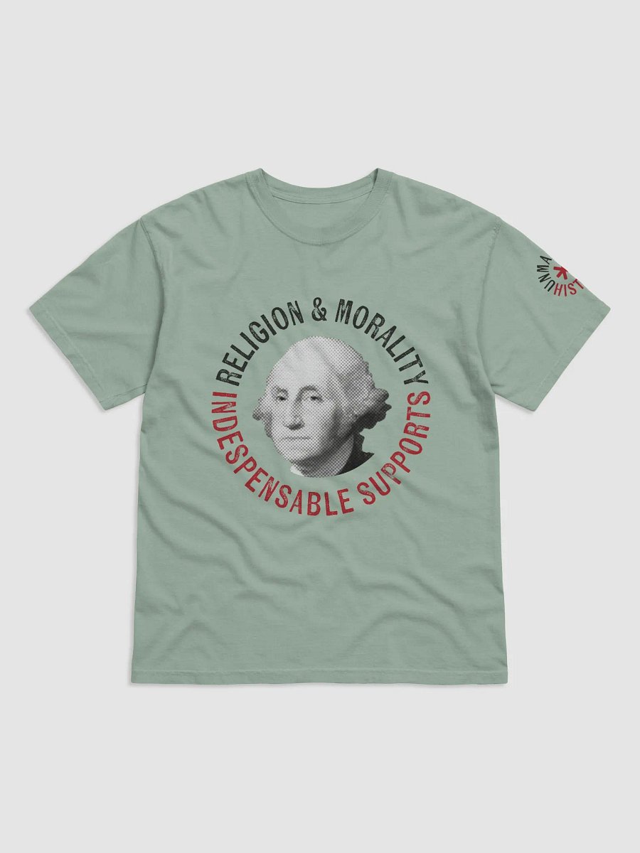 Washington Quote Circle T-Shirt - Light product image (1)