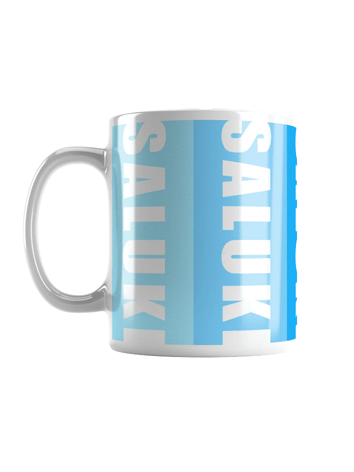 Saluki Blue Gradient Modern Chic Small Mug product image (2)