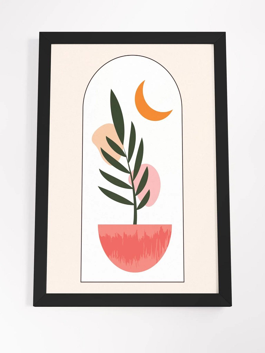 Vibrant Ayous Wood Framed Matte Poster product image (19)