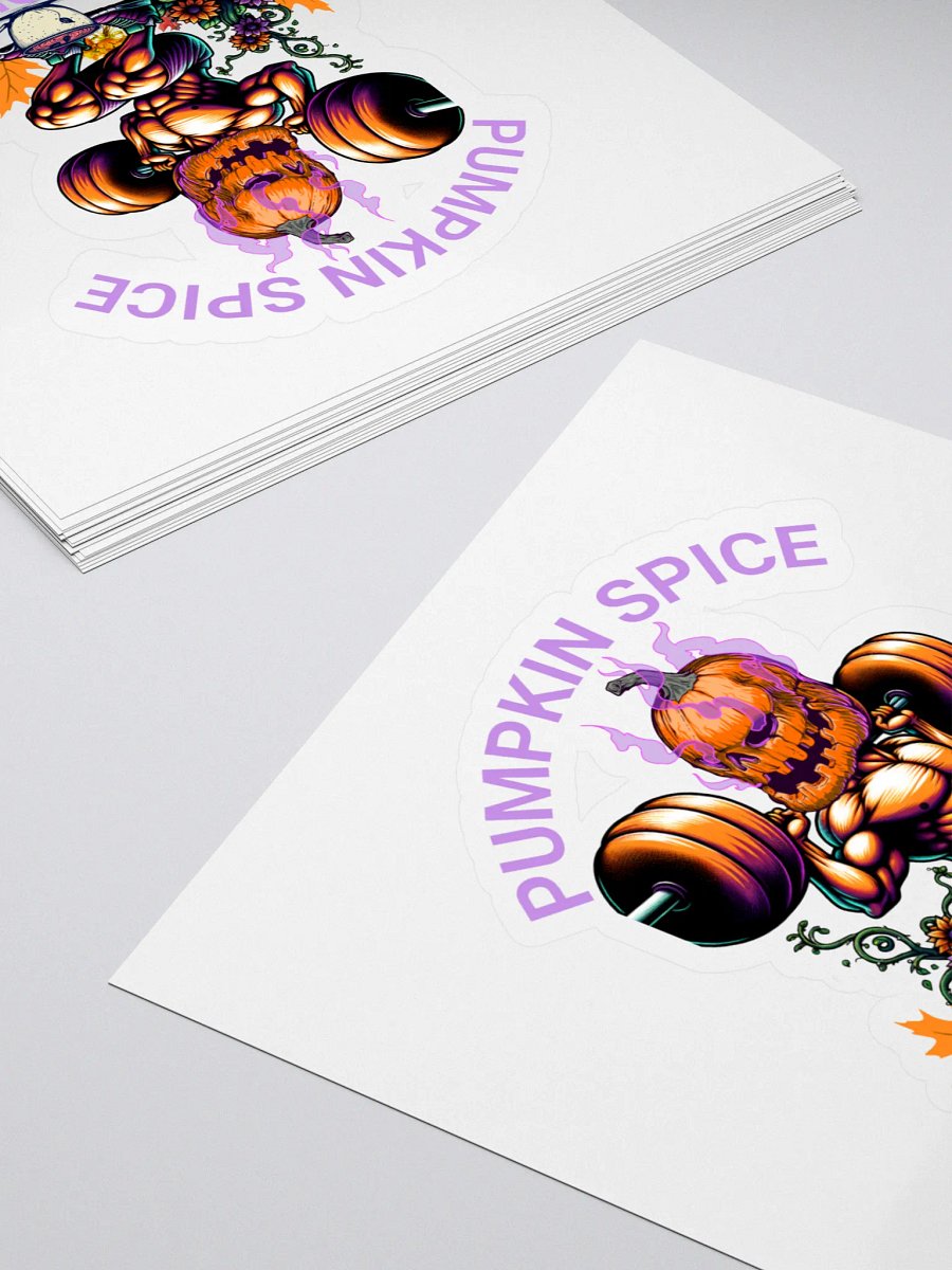 Pumpkin Spice Squat Party Stickers product image (4)