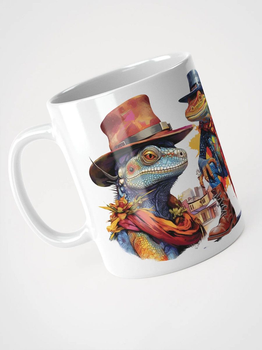 Western Lizards White Glossy Mug product image (3)