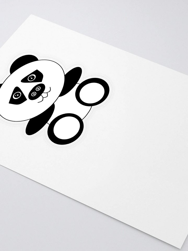 Panda Kiss Cut Sticker Sheet product image (2)
