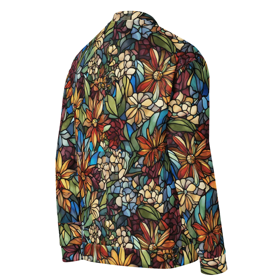 Phantasmagorical Floral Fiesta Bomber Jacket product image (5)