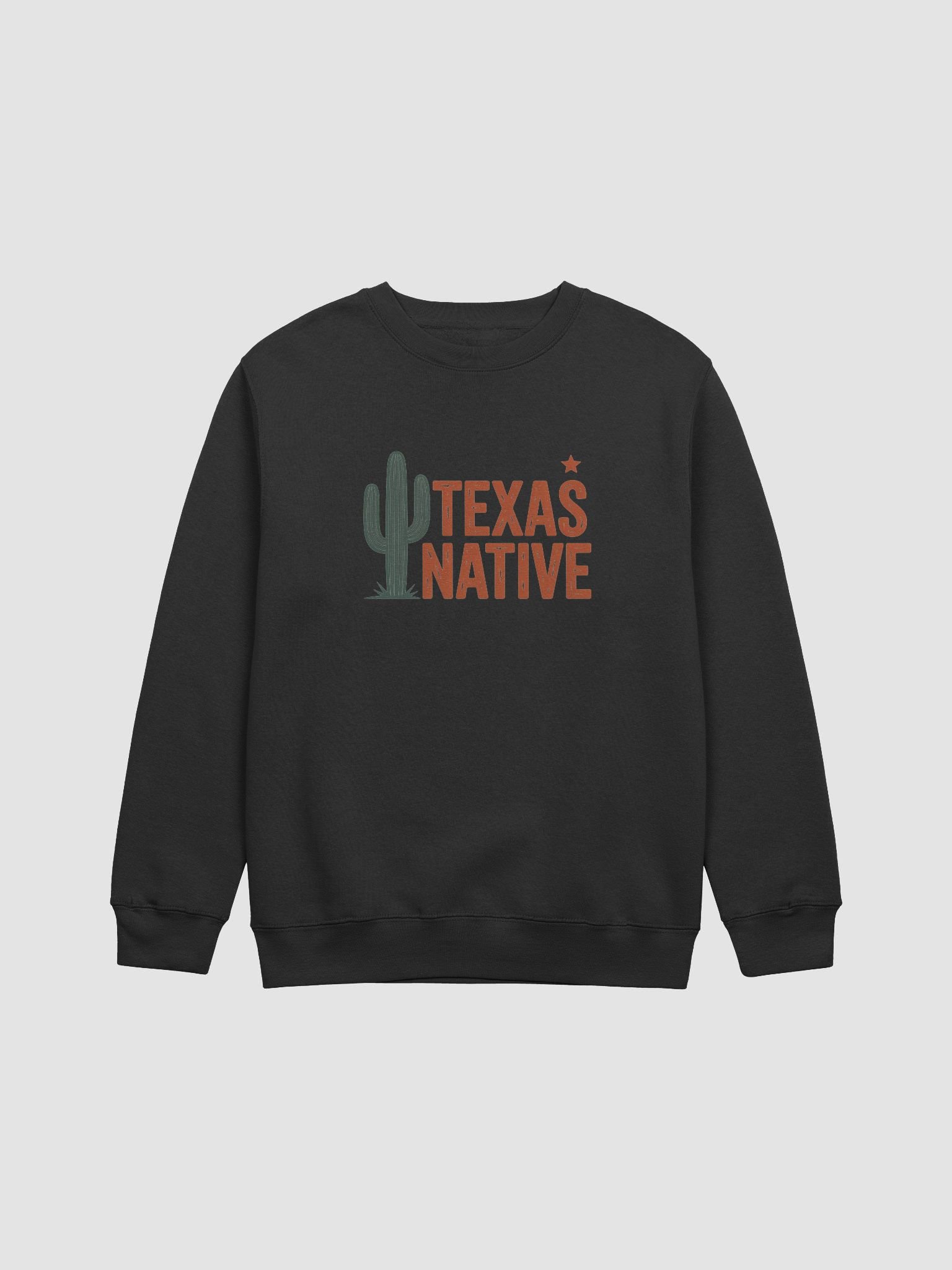 Texas Native Cactus Crewneck Sweatshirt product image (2)