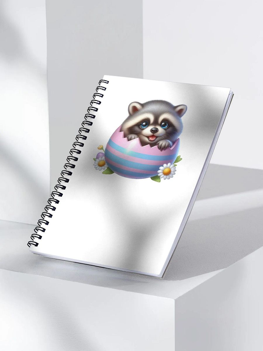 Raccoon Easter Egg - Notebook product image (3)