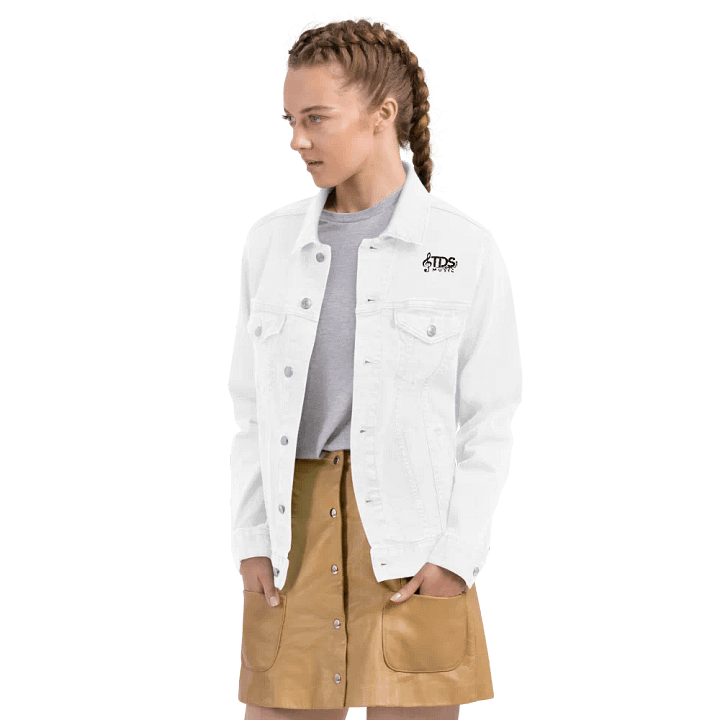 TDS Music Threadfast Denim Jacket in Black, Blue, and White (S-2XL) product image (1)
