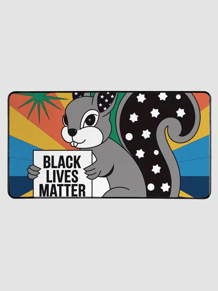 Desk Mat: Bold, Colorful supporting a very important social movement : All proceeds from BLM Merchandise goes directly to Center For Black Equity Foundation product image (1)