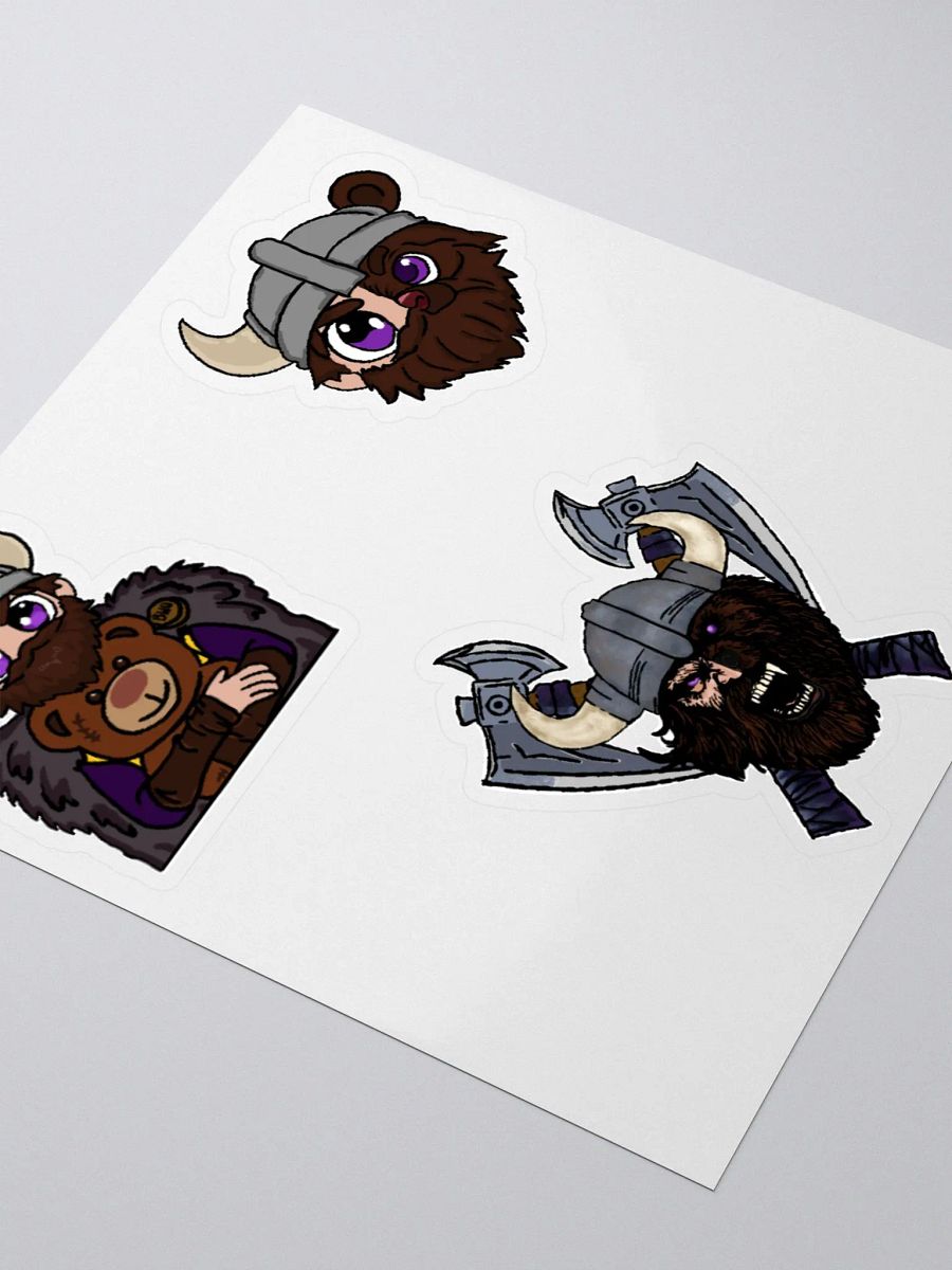 BareWtihCozyChaos Stickers product image (8)