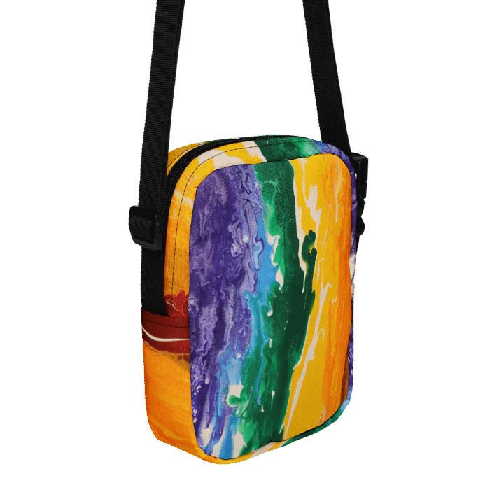 Vibrant Rainbow All-Over Crossbody Bag product image (2)