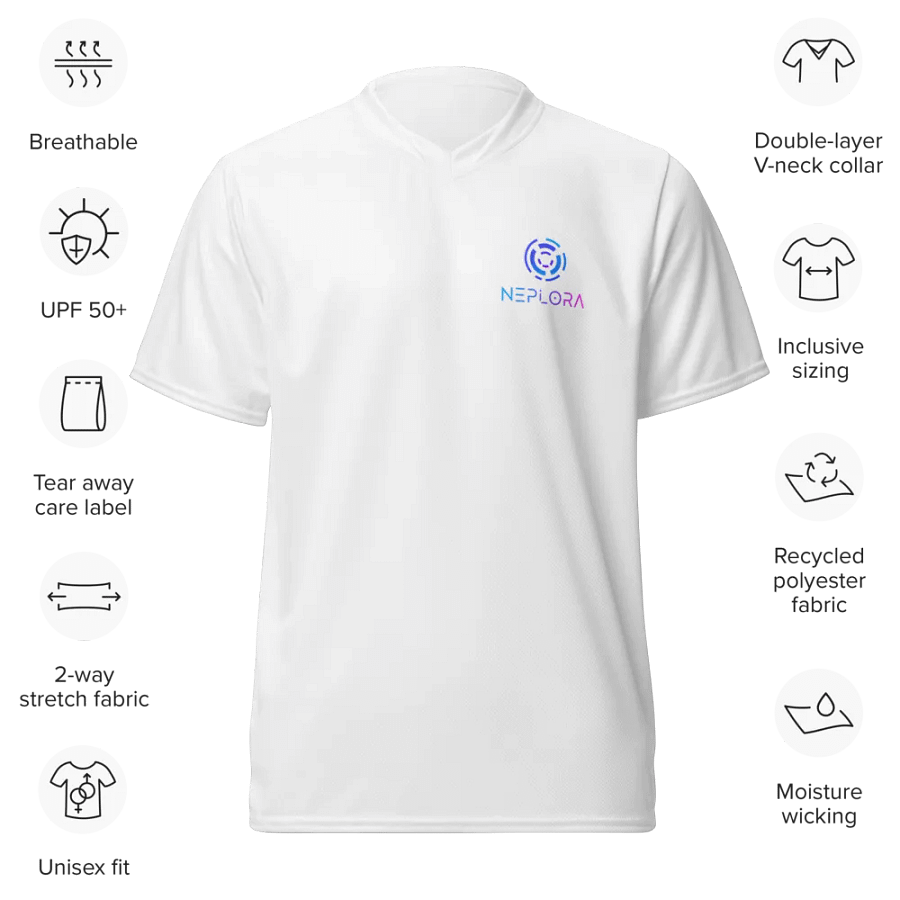 Neplora Unisex Sports Jersey product image (9)