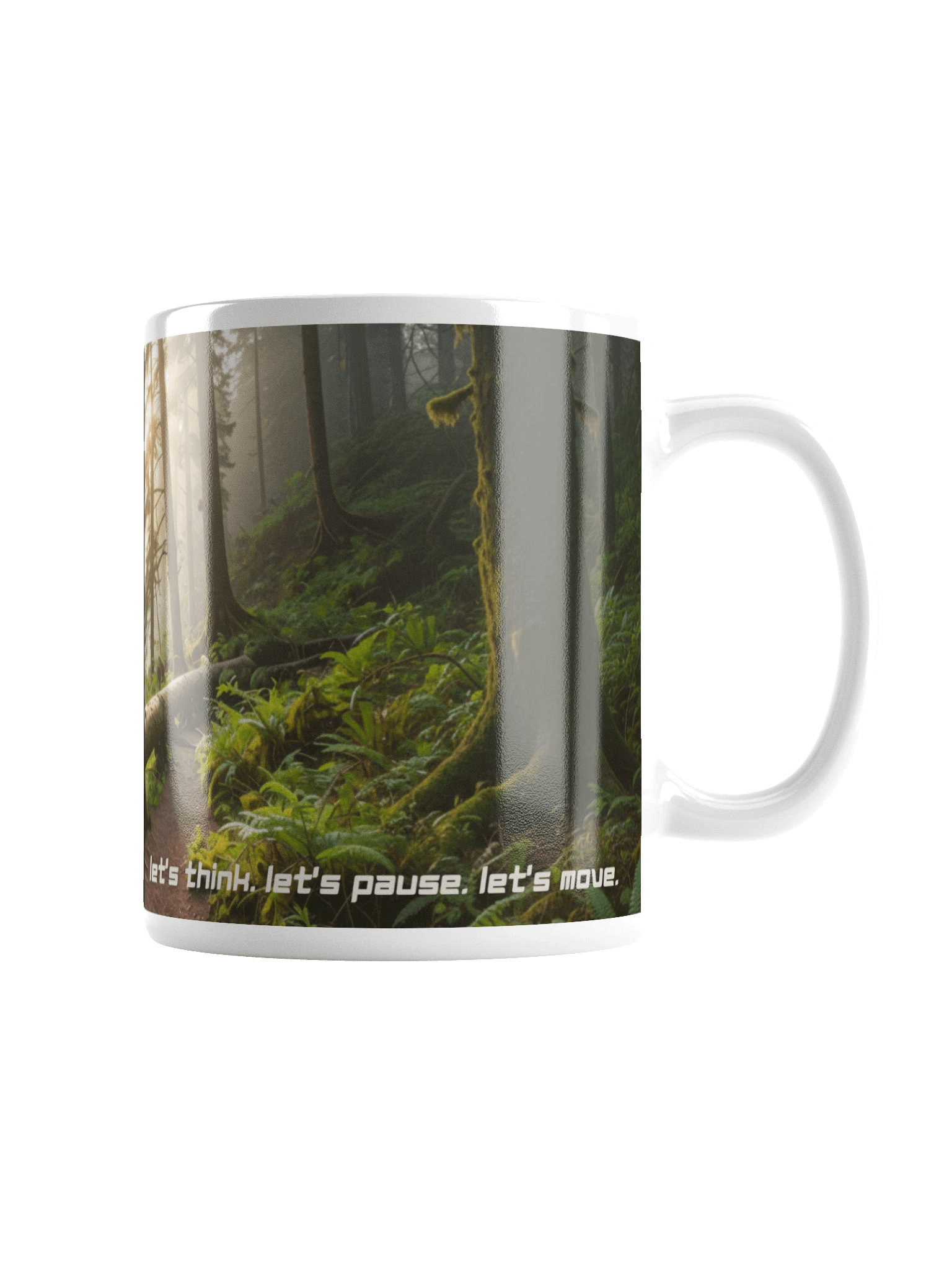 Let’s Think. Let’s Pause. Let’s Move. Momentum Mug product image (7)