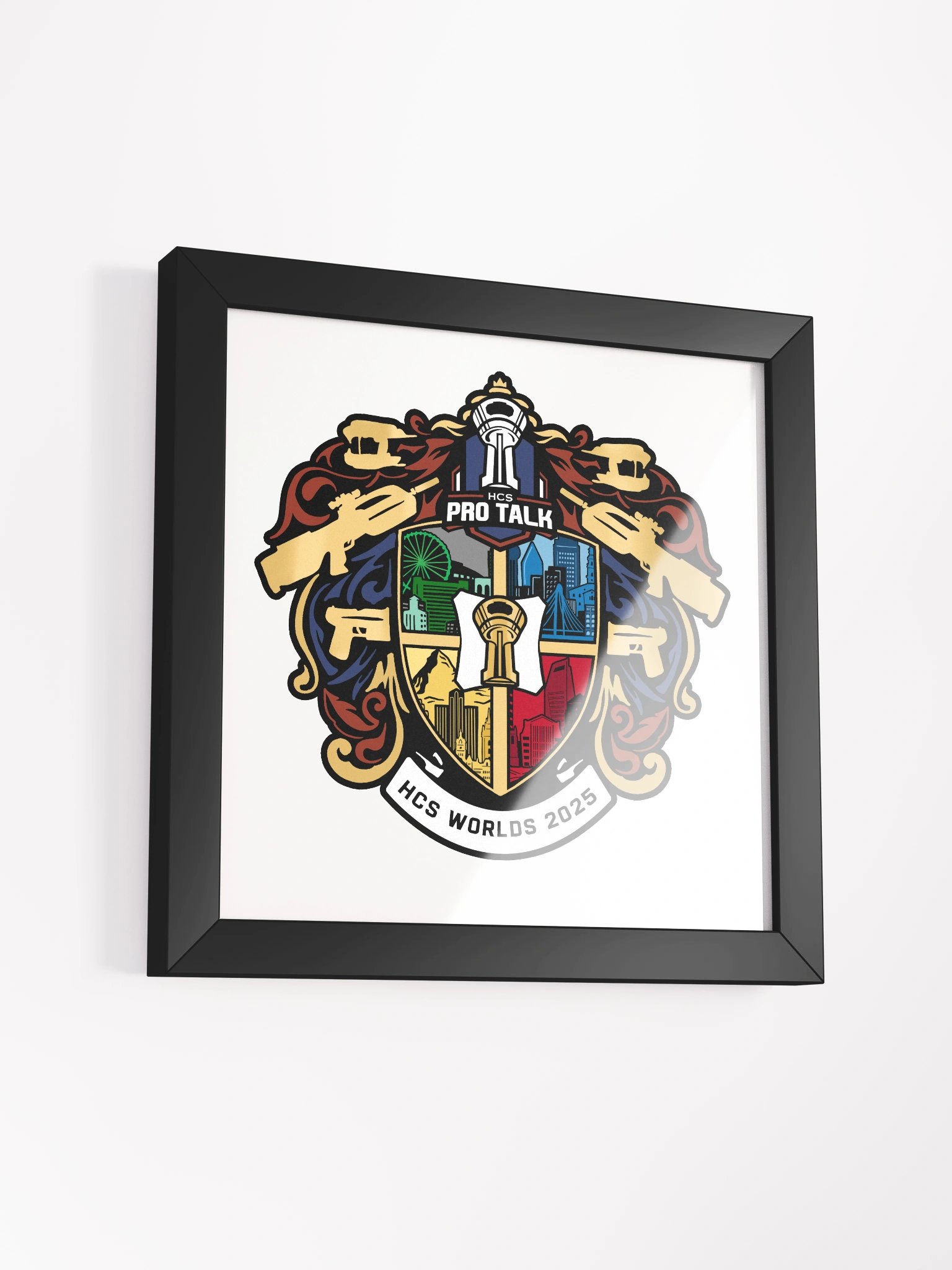 HPT x Worlds Framed Print product image (7)