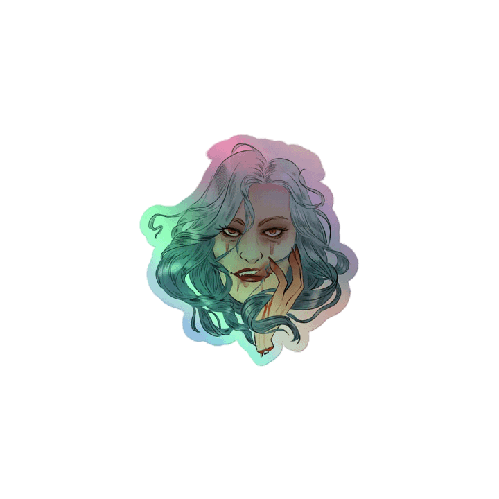 Sultry Vamp Holo Sticker product image (1)