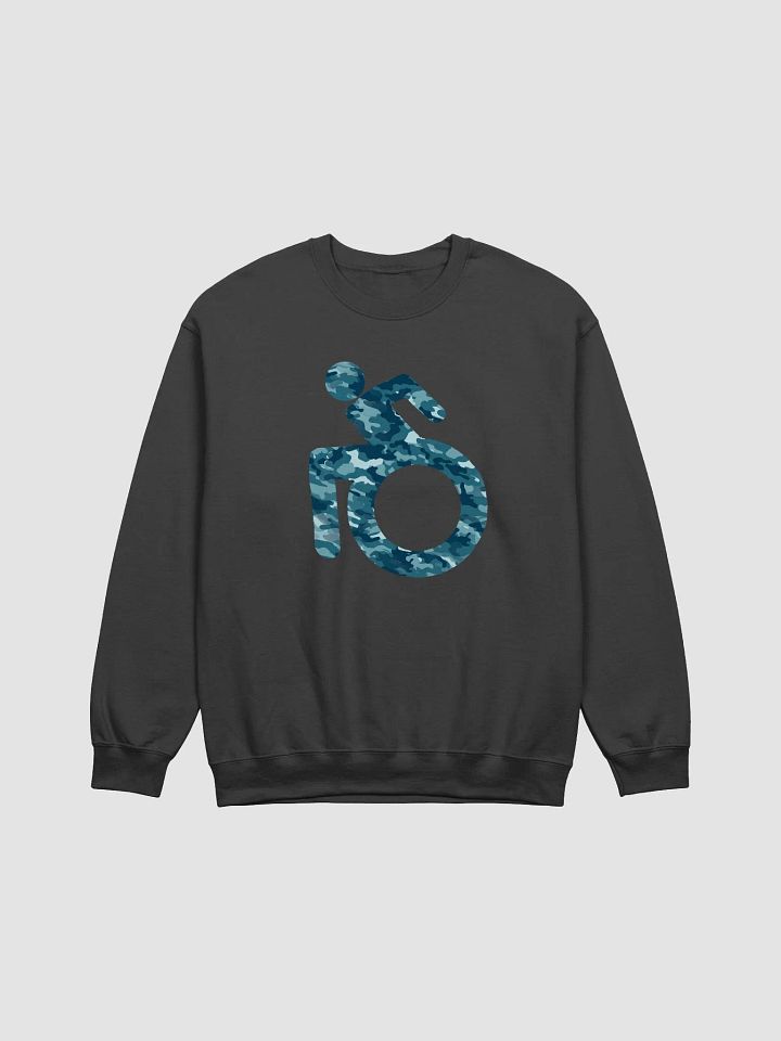 Wheelie, Blue Camo Sweatshirt product image (1)