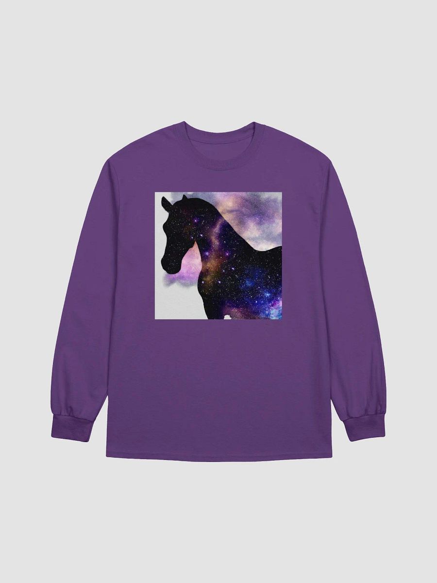 Infinity horse - Nebula horses long sleeved t shirt product image (1)