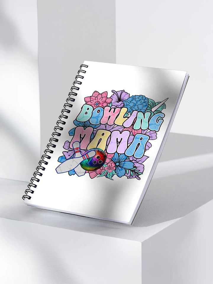Bowling Mama Floral Notebook product image (2)
