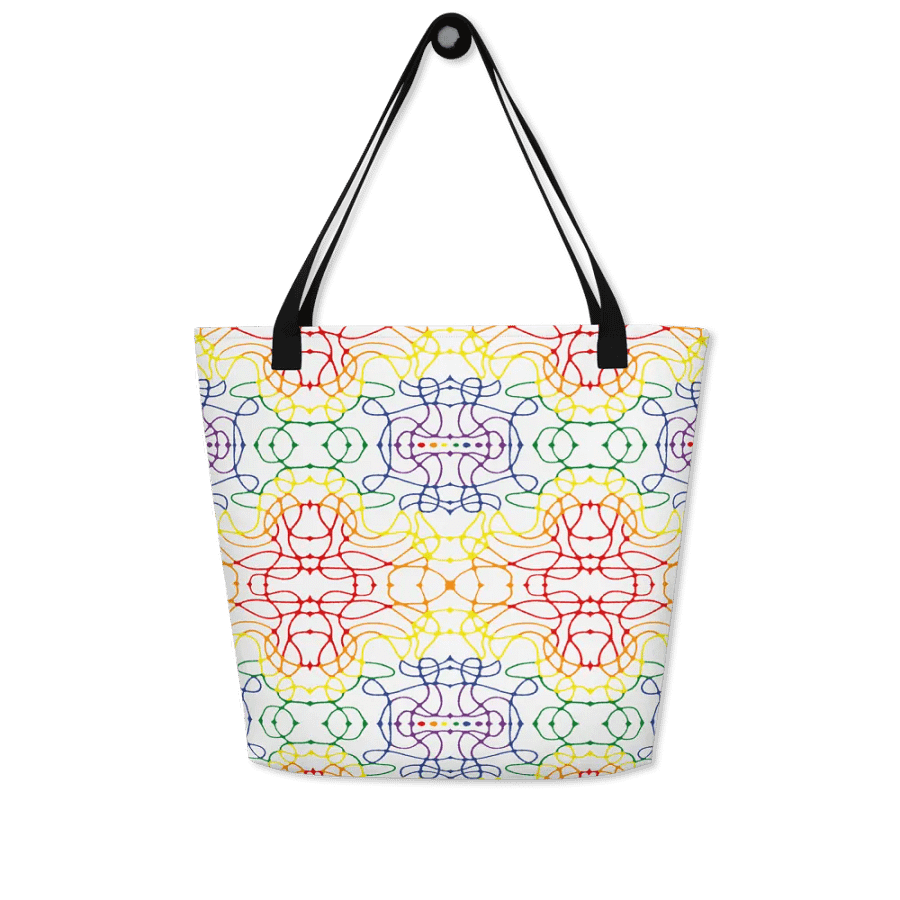 Rainbow Abstract Tote product image (5)