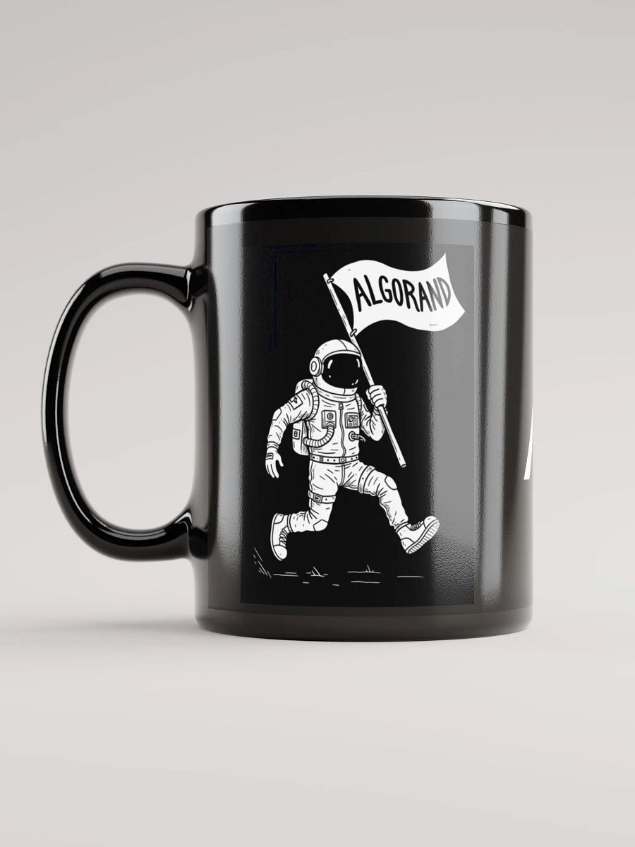 Algorand Moon Man Black Ceramic Coffee Cup product image (6)