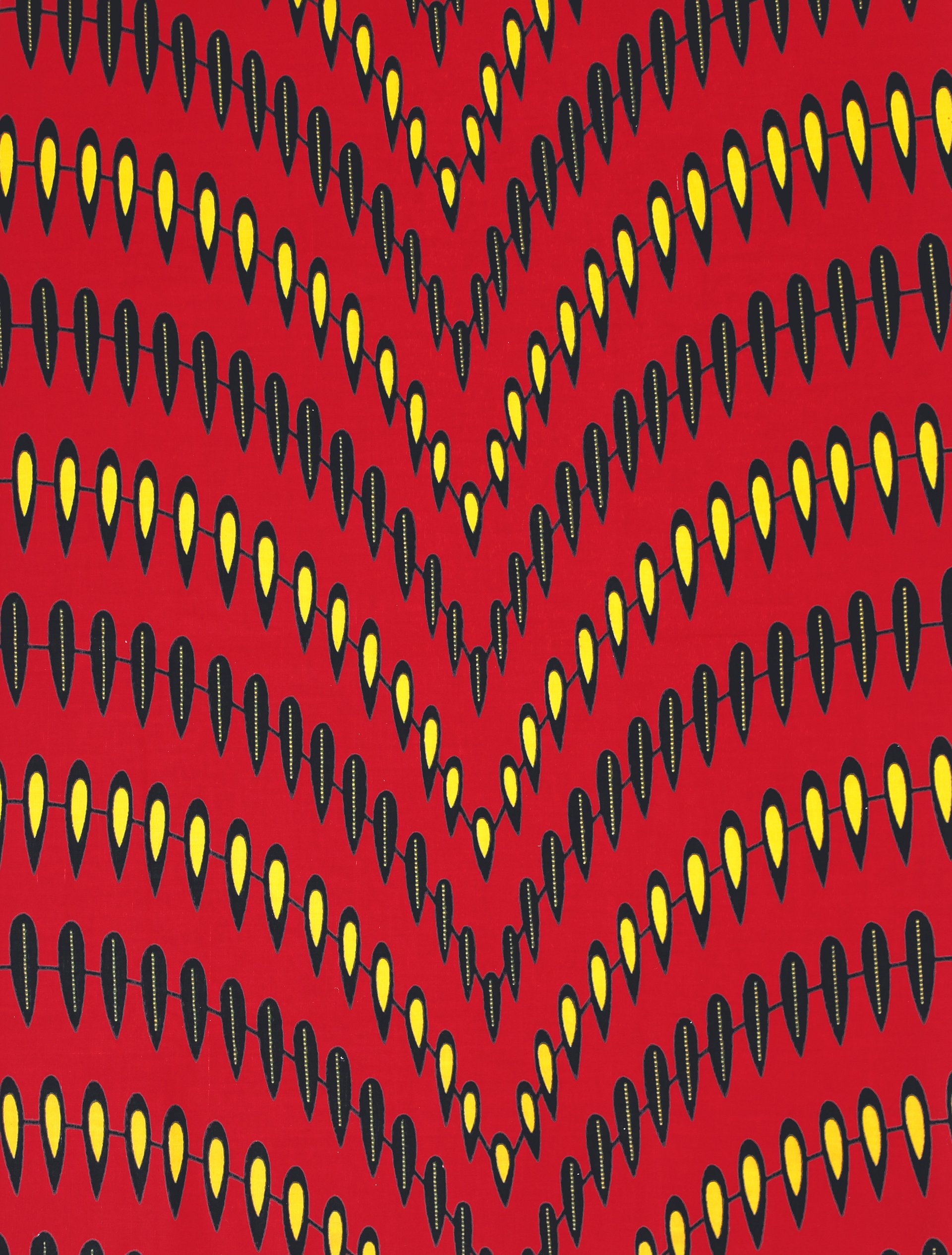 Scampolo Tessuto Wax Print - Design Astratto - 44 cm x 114 cm - cod.579/C product image (1)