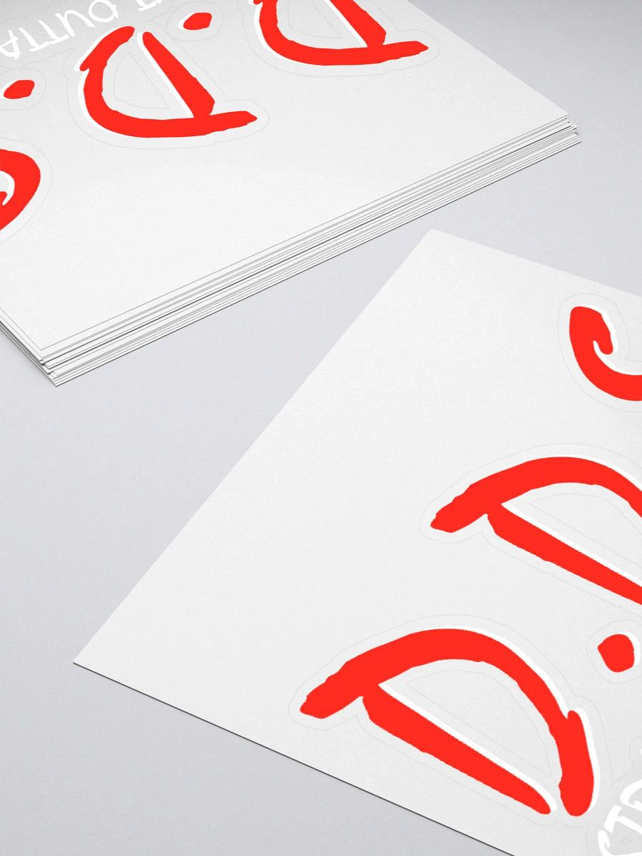 DDS Straight Outta Fucks Sticker product image (4)