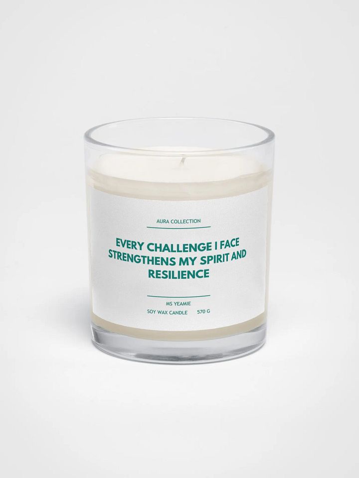AURA COLLECTION Soy Wax Candle : Strength Your Spirit product image (1)