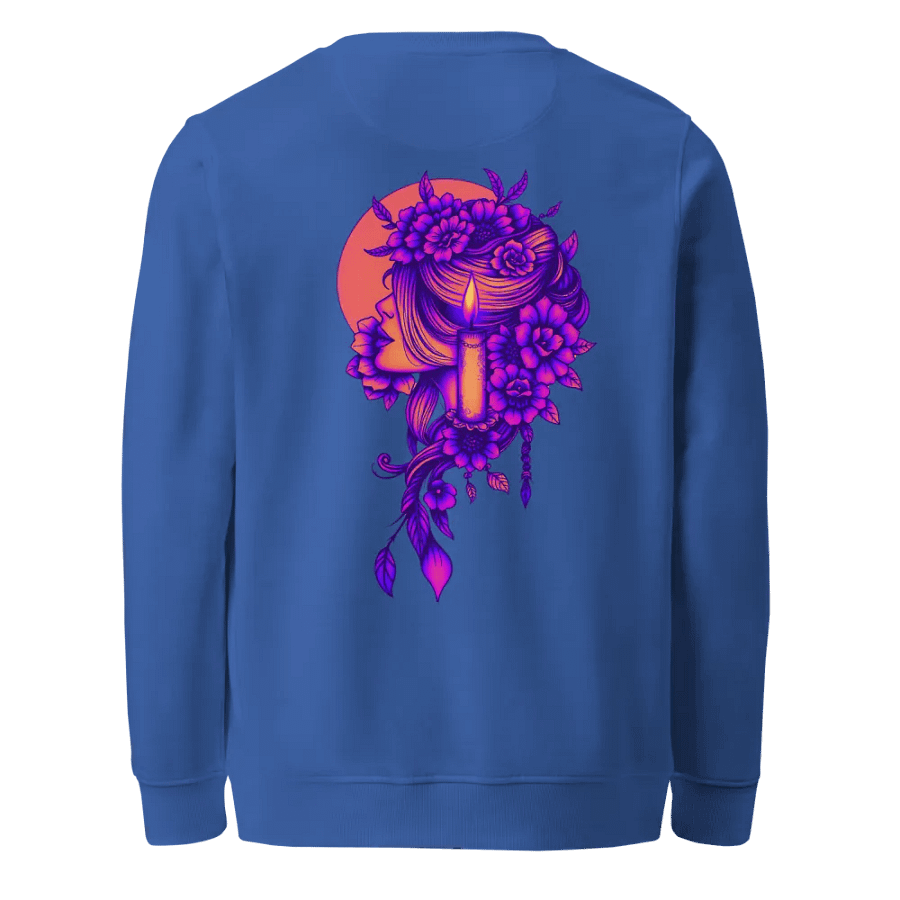Floral Flame Unisex Sweatshirt product image (3)