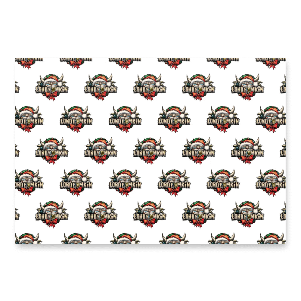 Xmas logo wrapping paper product image (3)