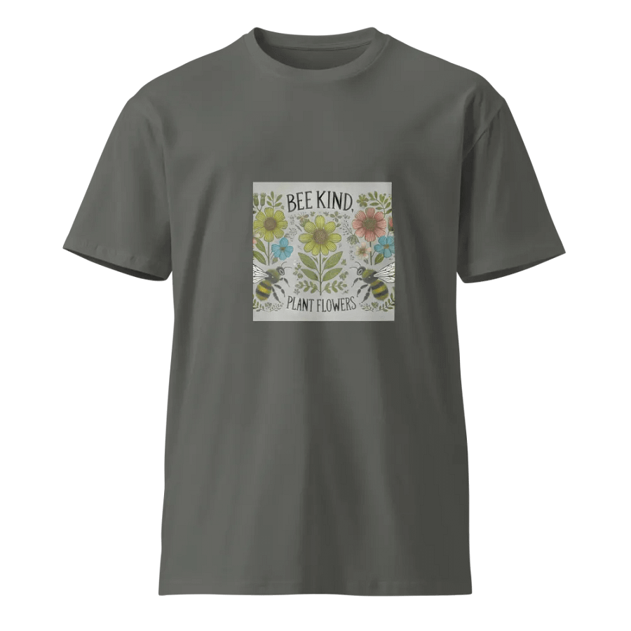 BEE KIND, PLANT FLOWERS Unisex Tee product image (1)