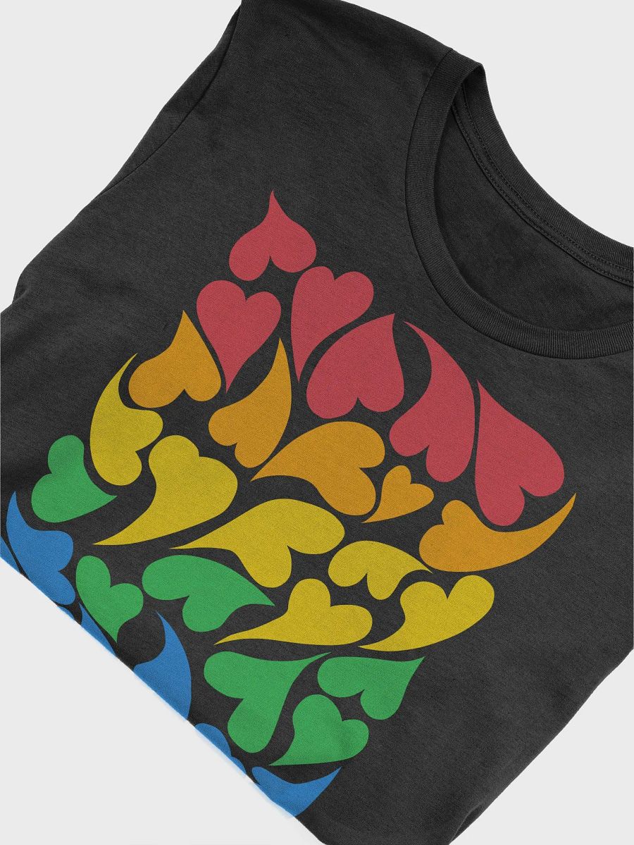 Nestled PRIDE Rainbow T-shirt product image (20)