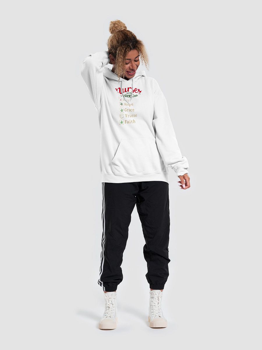 Nurses on the Nice List Festive Hoodie product image (34)