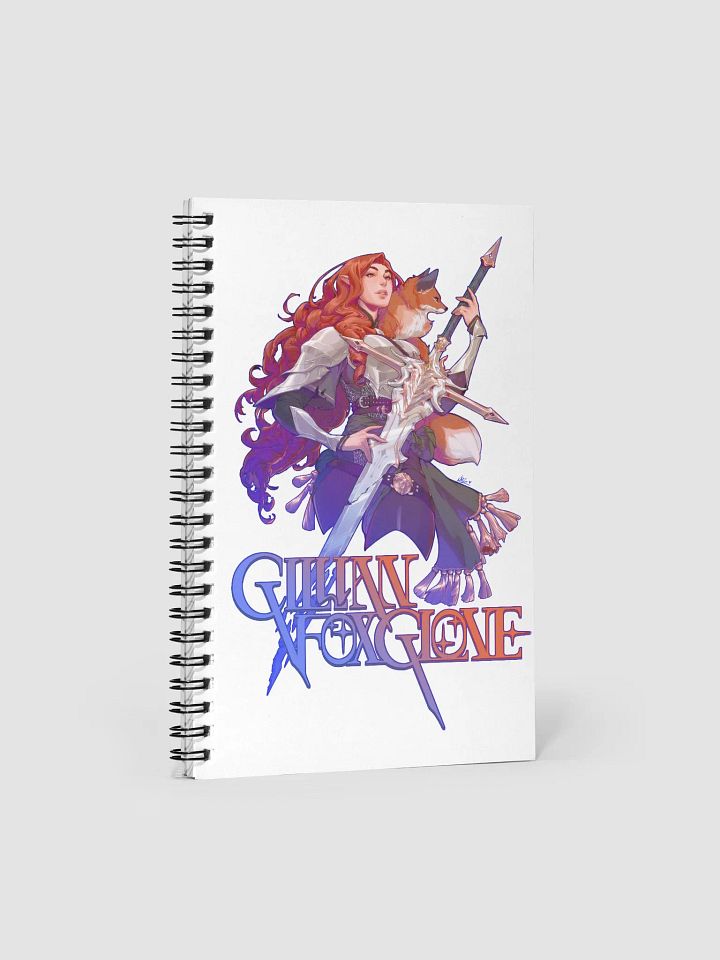 Knight and the Fox Spiral Notebook product image (1)