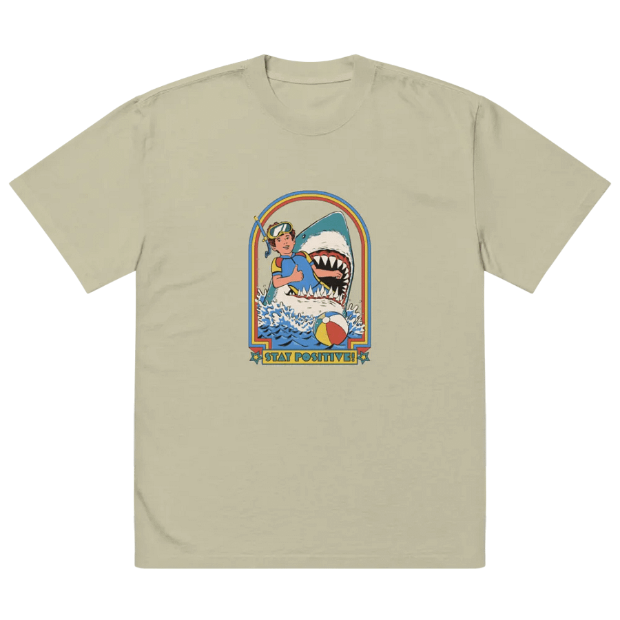 Smile Through Adversity Shark Graphic Tee product image (2)