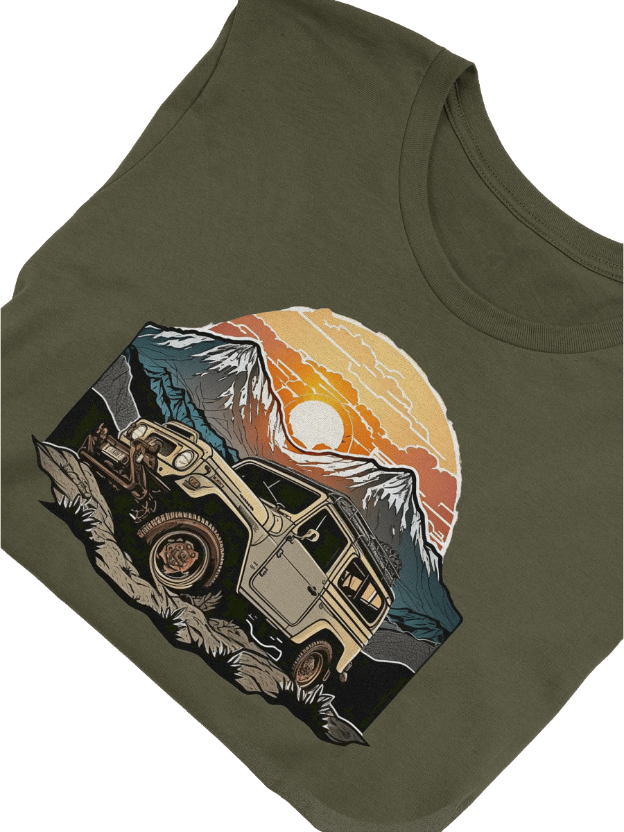 Vintage Toyota FJ40 Land Cruiser T-Shirt product image (35)