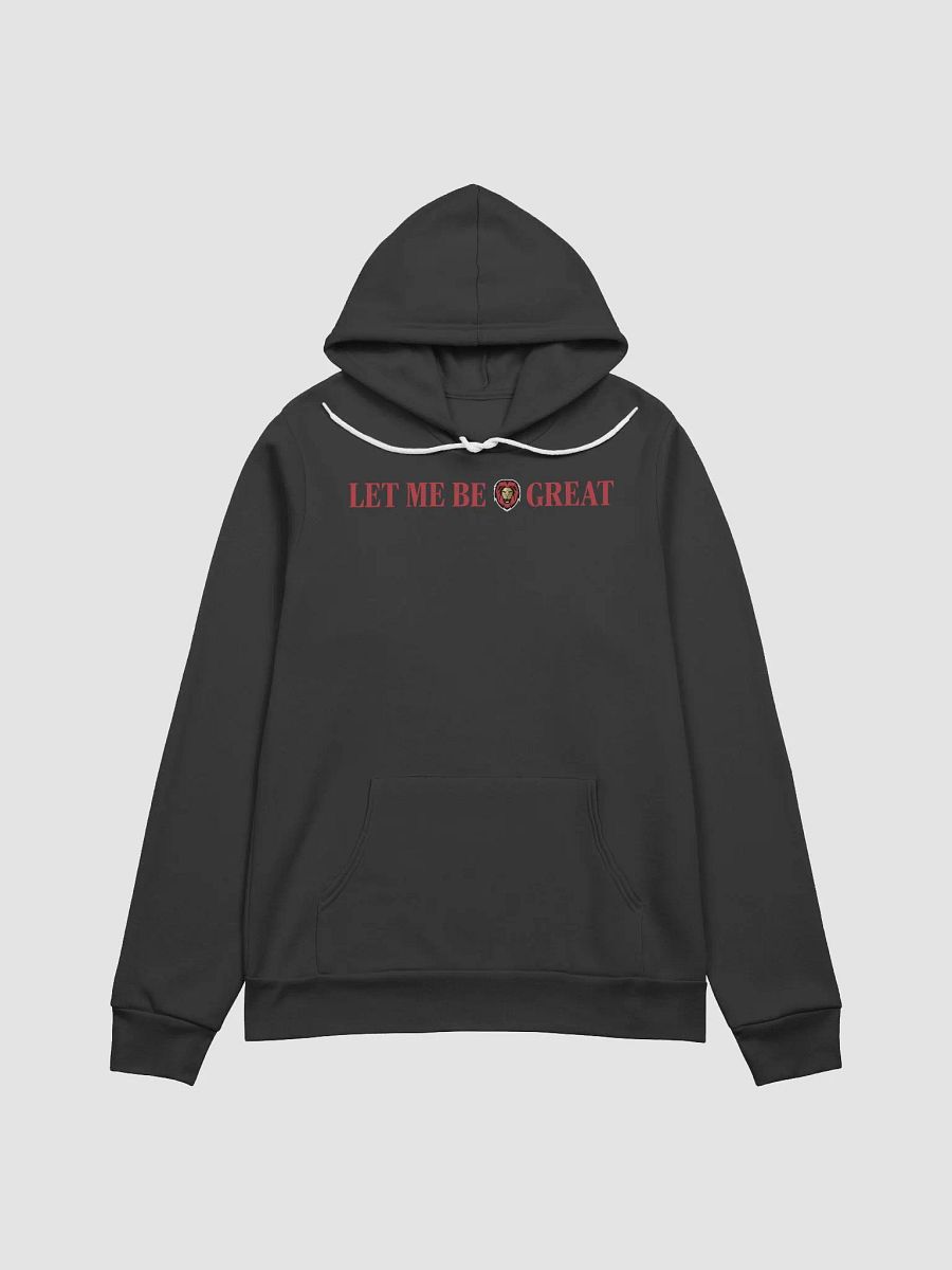 Let me be great hoodie red product image (4)