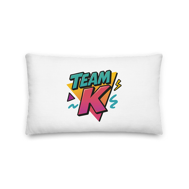 Team K 1990's Pillow product image (2)