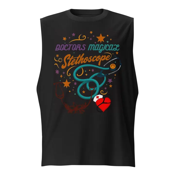 doctors Magical Stethoscope Muscle Tank product image (1)