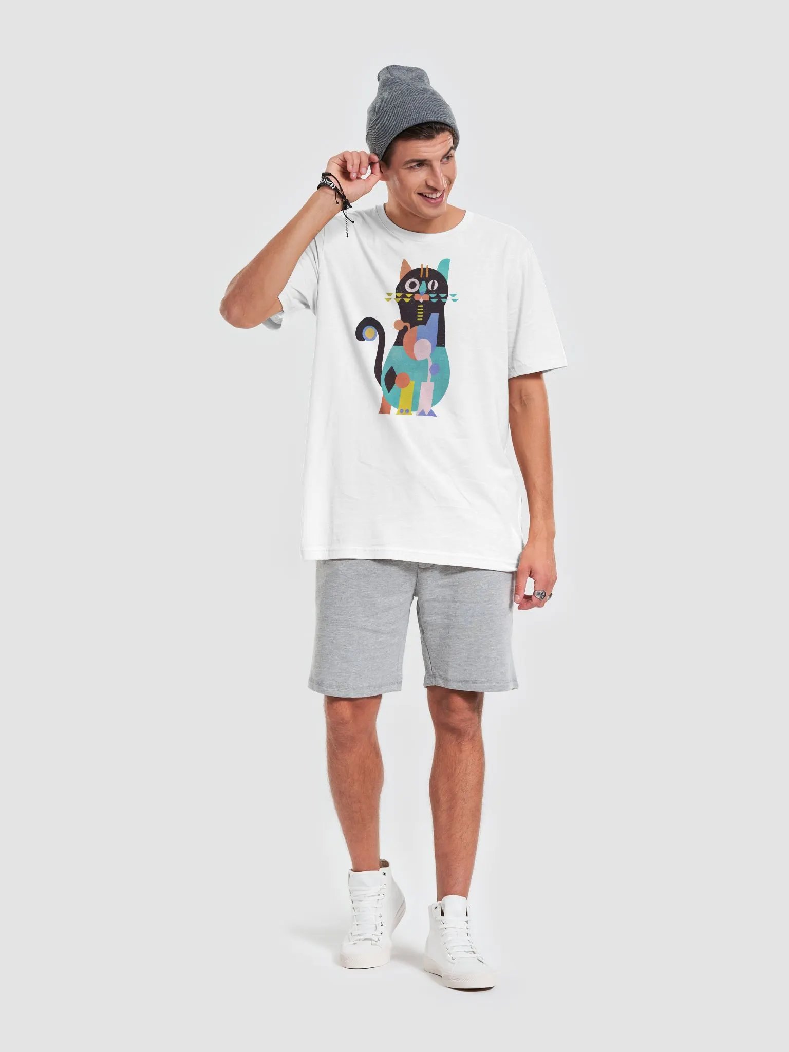 Color Block Lightweight Unisex T-Shirt product image (5)