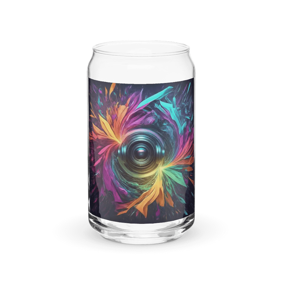 Vibrant Vortex Glass Tumbler product image (2)