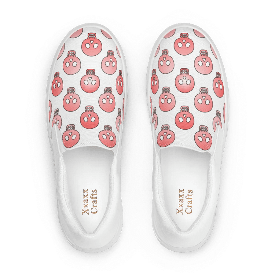 Skull Whispers Slip-Ons for Her product image (1)
