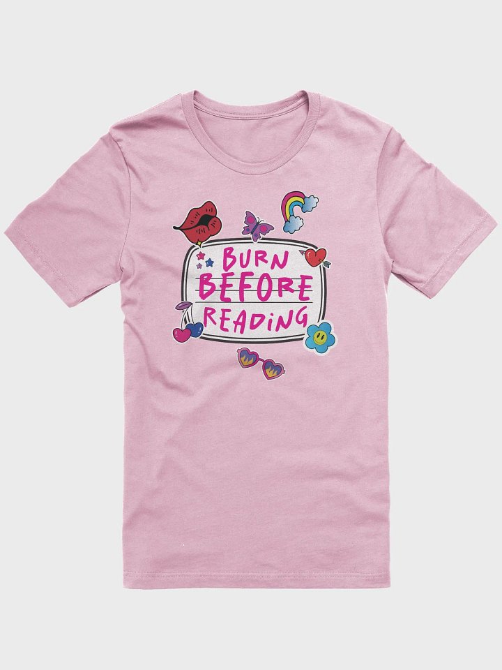 Pink Like the Folds of Your Brain Logo Tee product image (1)