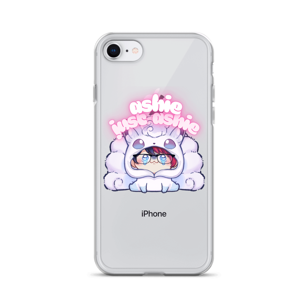 Ashie. Just Ashie. Clear iPhone Case product image (2)