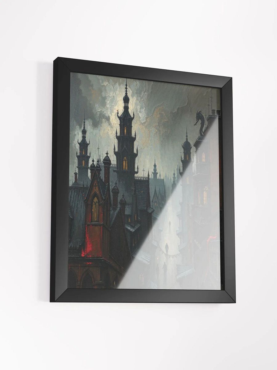 Gothic Cityscape Framed Print product image (6)