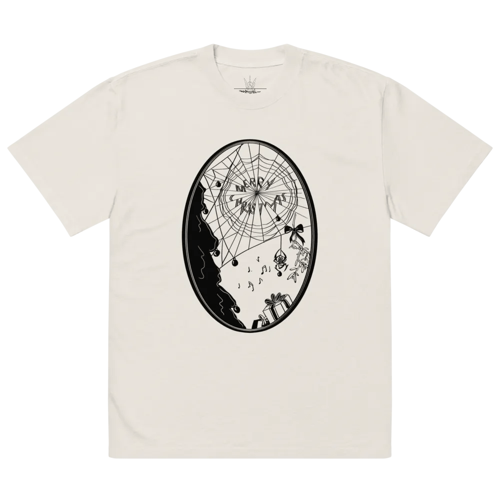 Spiderweb Merry Christmas T-Shirt product image (14)