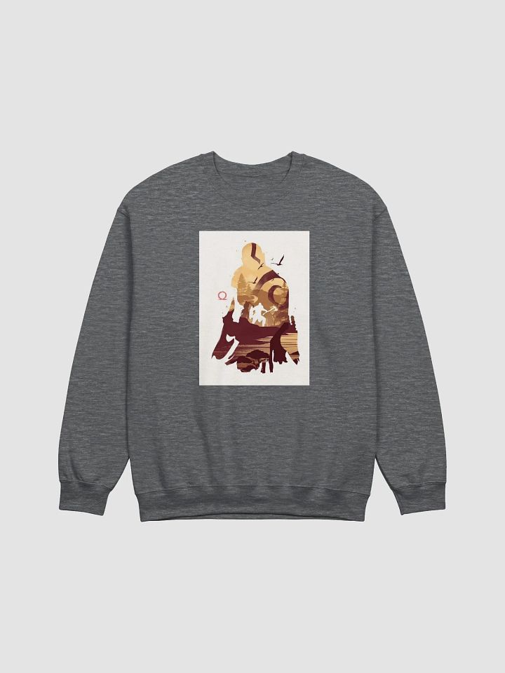 Kratos Silhouette Unisex Crewneck product image (3)