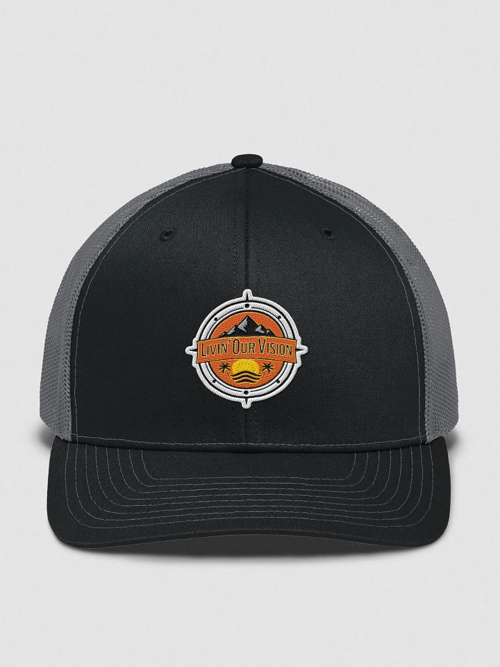 Livin' Our Vision Trucker Hat (Embroidery) product image (1)