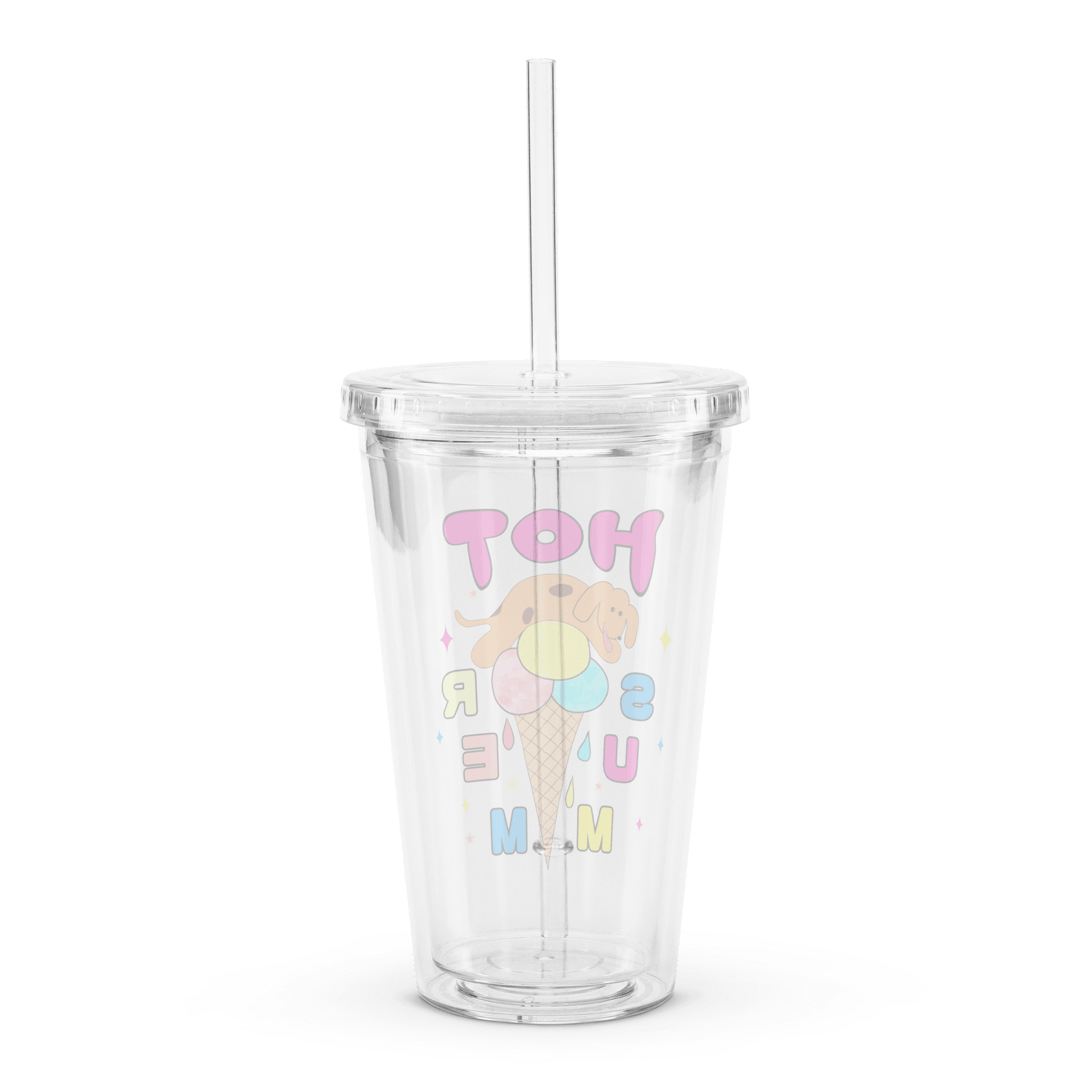 Hot Summer Dog Double Wall Tumbler product image (2)