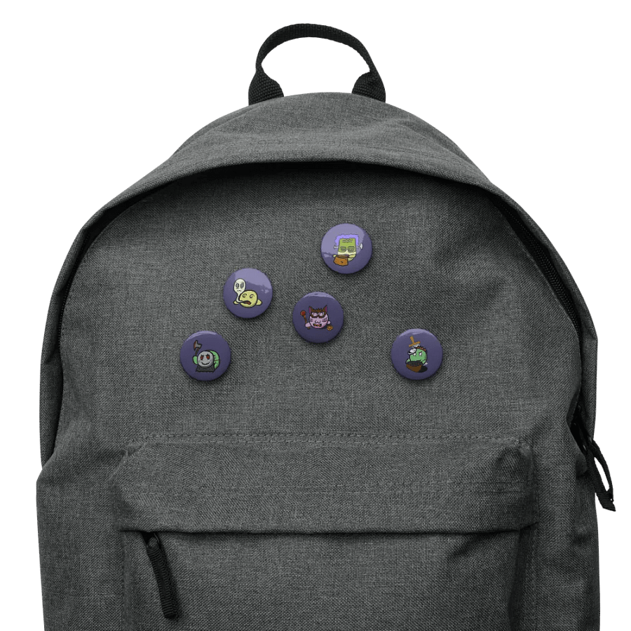 Dango Spooky Set - Pin Buttons product image (10)