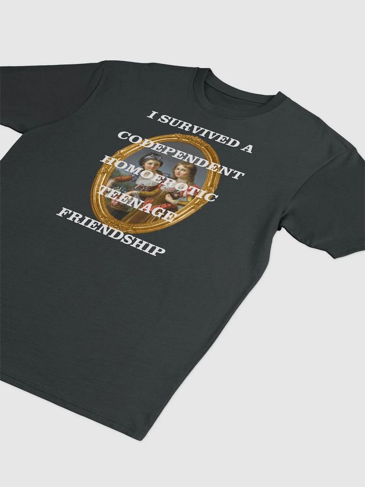 Codependent Homoerotic Teenage Friendship Framed Heavyweight T-Shirt product image (2)